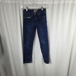 Sovereign State Jeans Youth 10 Blue Dark Wash Slim Skinny Stretch Denim S821001